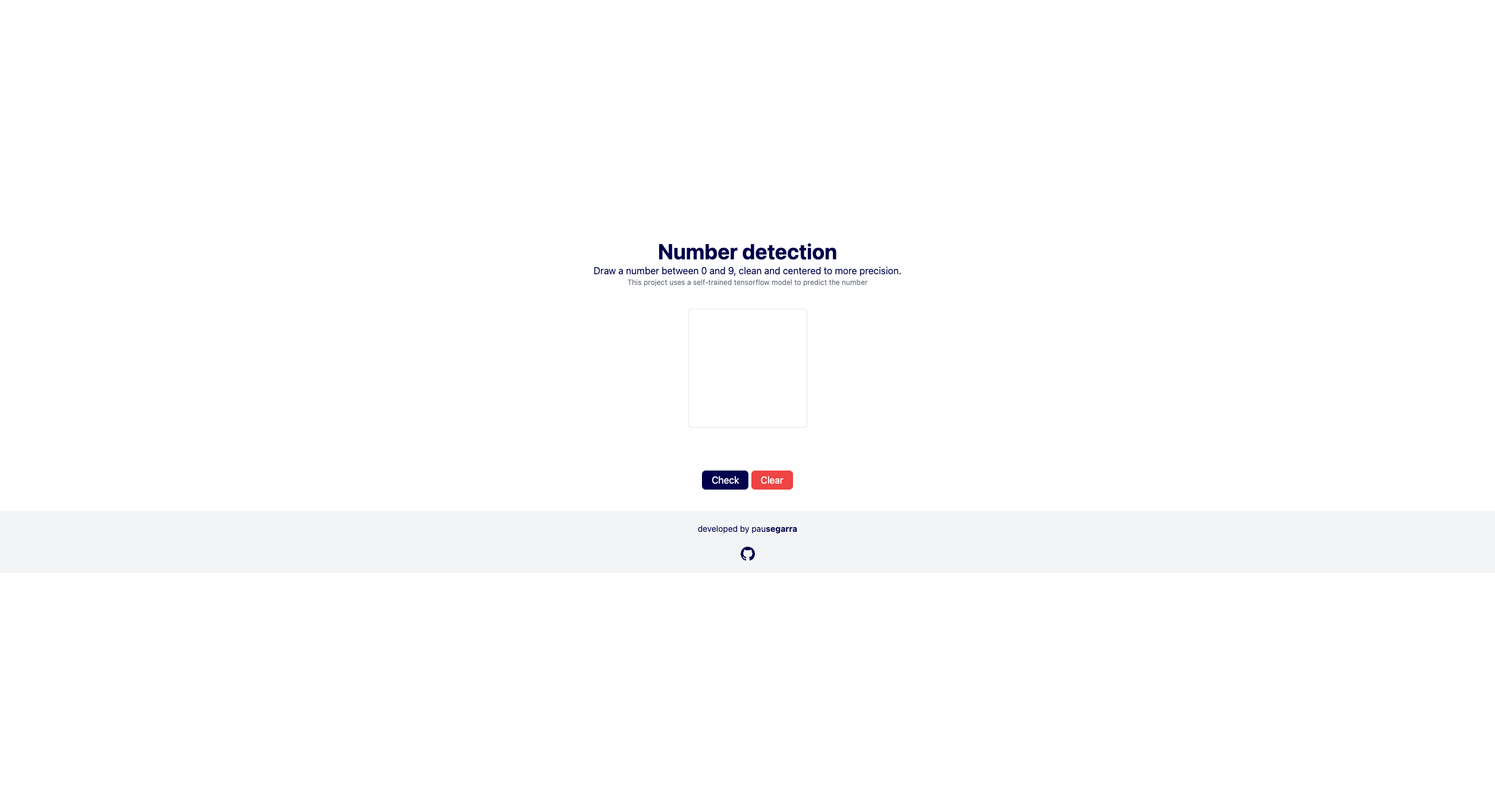 Number Detection